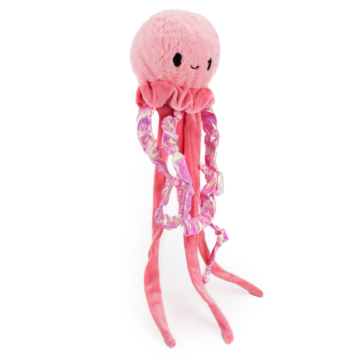 Giftable World Pet 18" Medusa Jellyfish - plush dog toy with squeaker ball