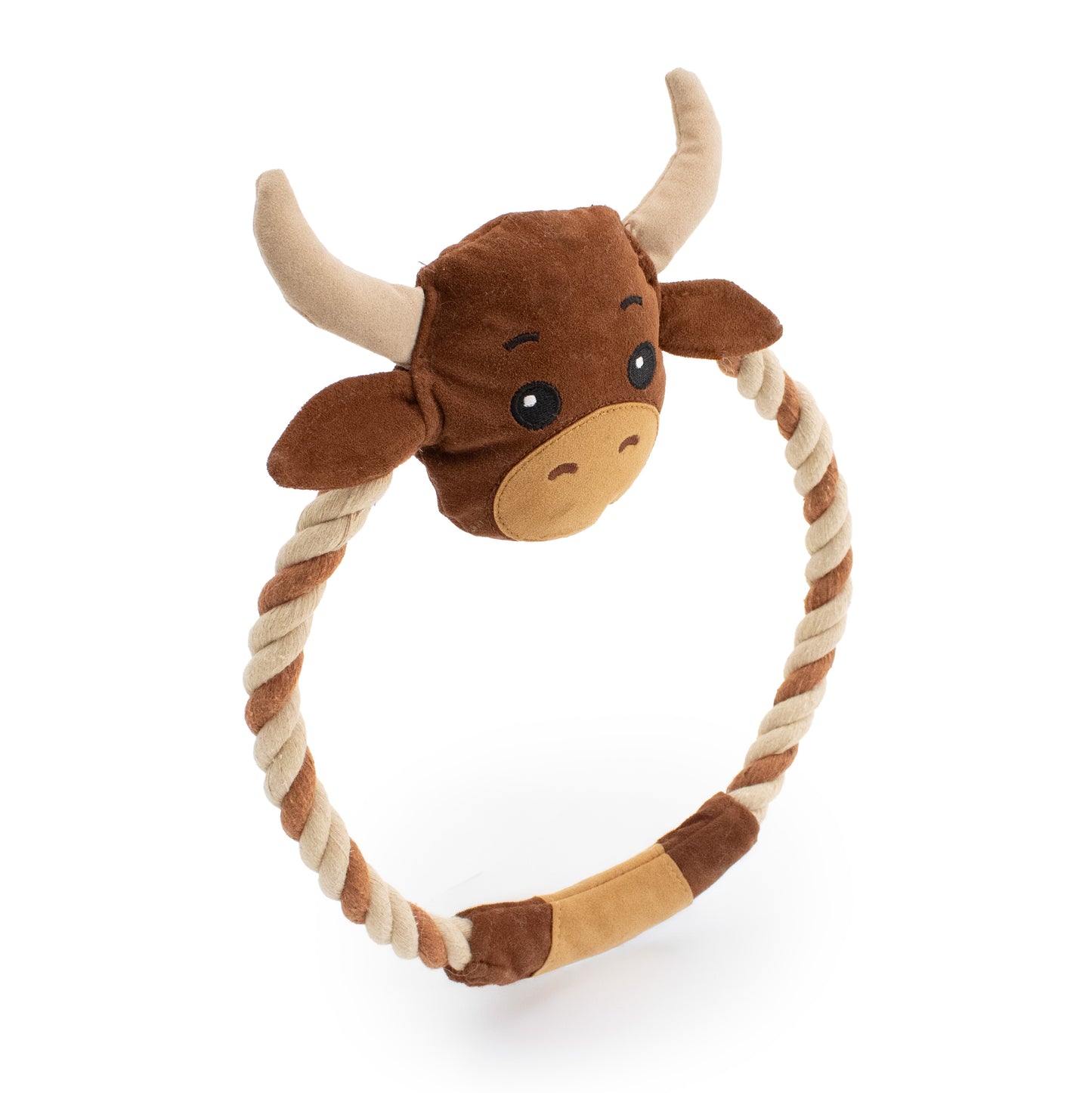 9" Lassie Lasso plush dog toy with soft fabric, designed for gentle play and cuddling