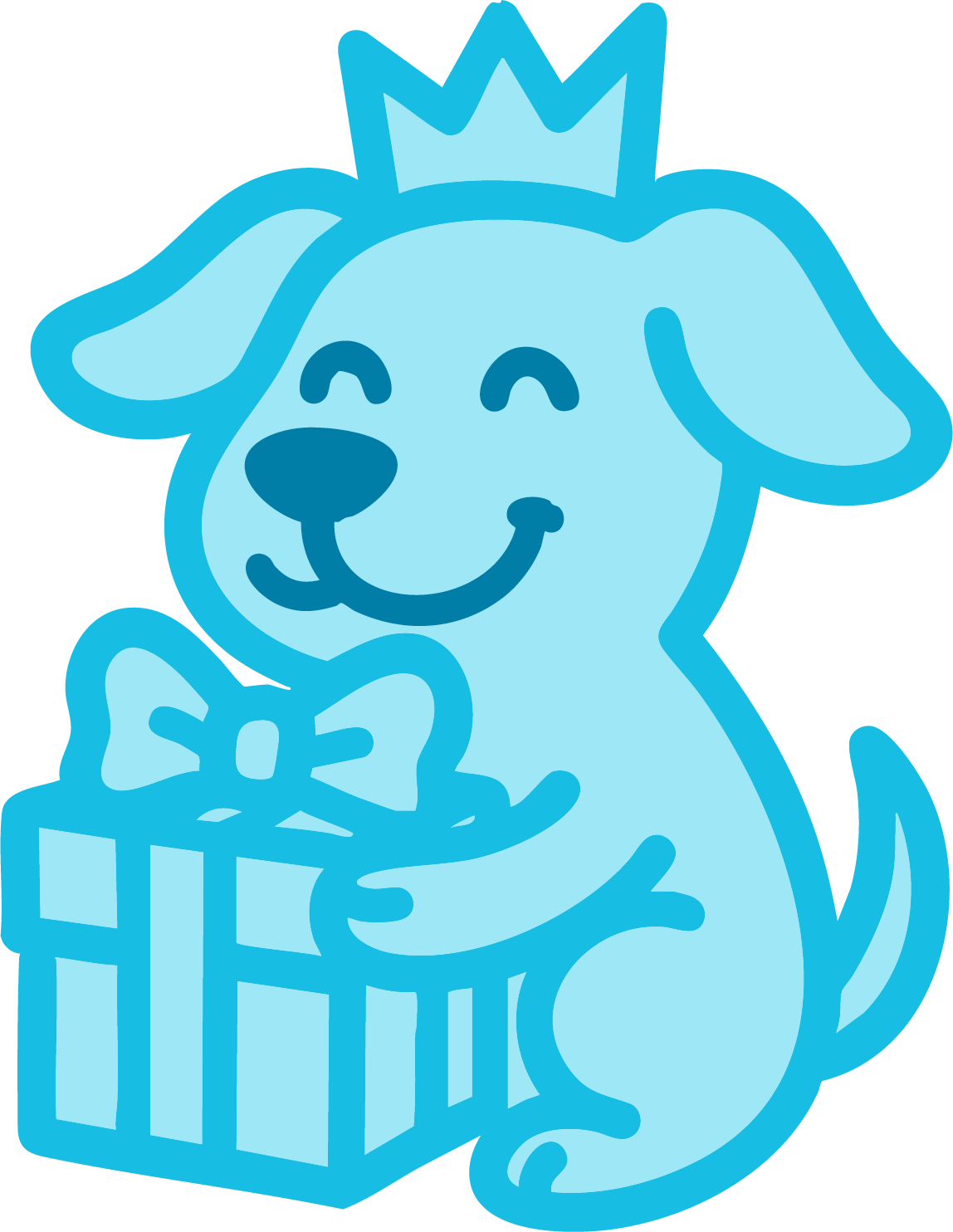 Giftable World Pet Fetch a free plush - plush dog toy with squeaker