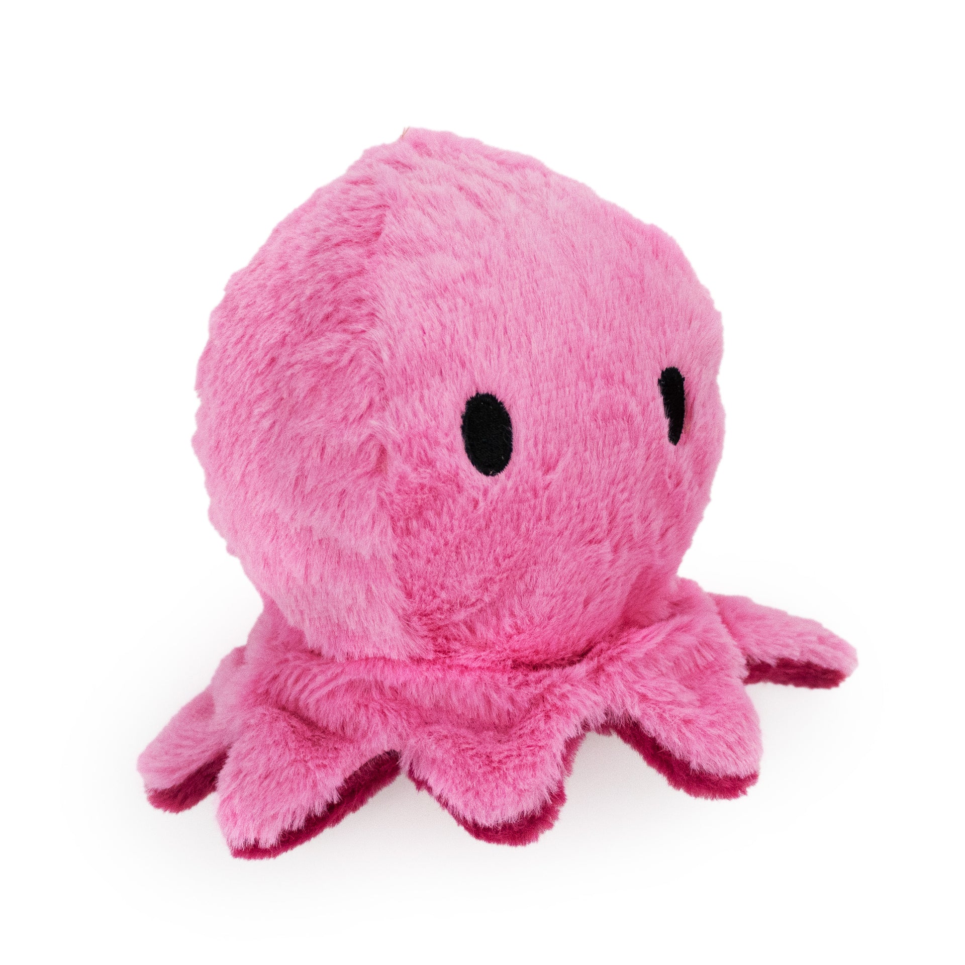 8" Coralise Octopus plush dog toy with soft fabric, designed for gentle play and cuddling