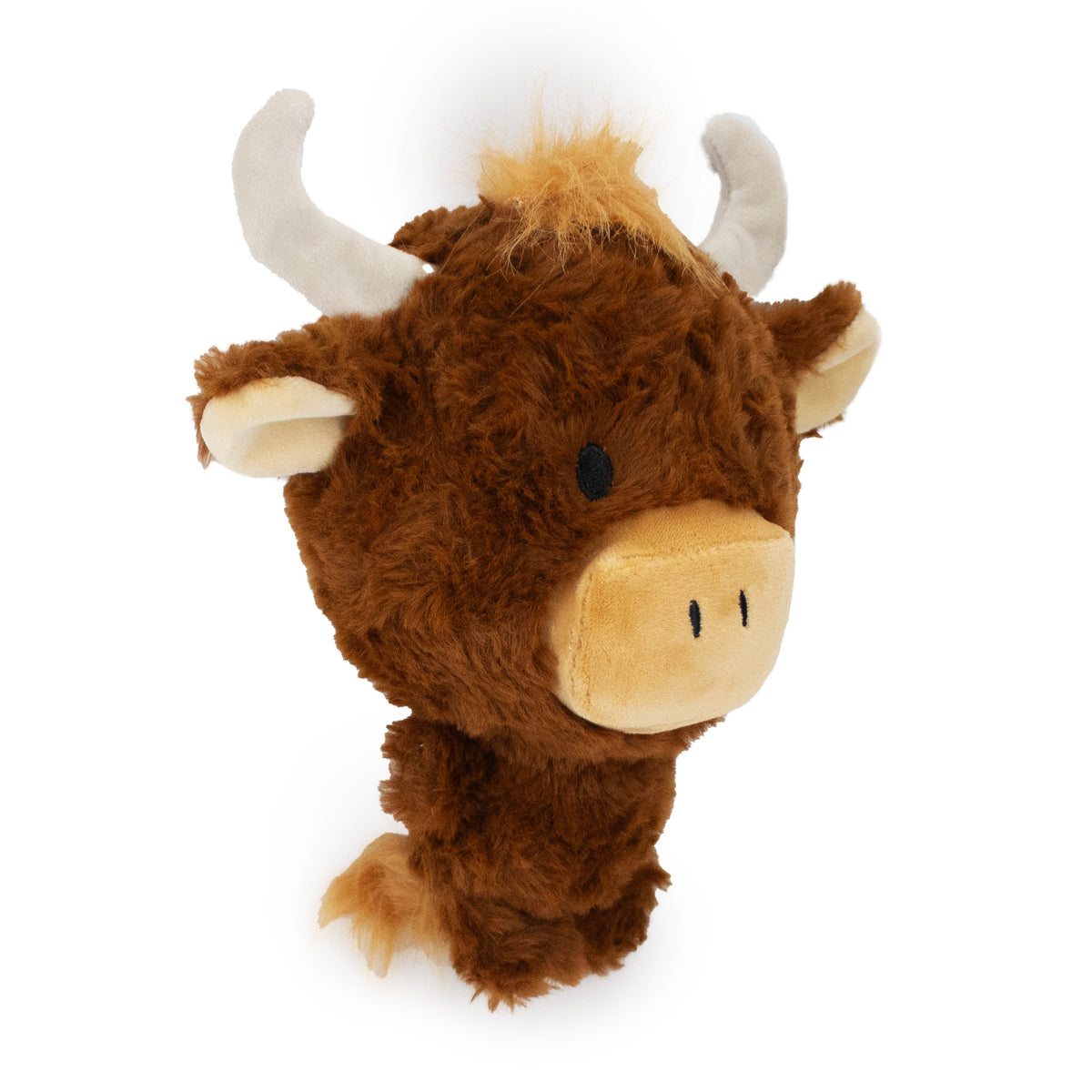 Giftable World Pet 8" Harlowe Highland - plush dog toy with squeaker and crinkle