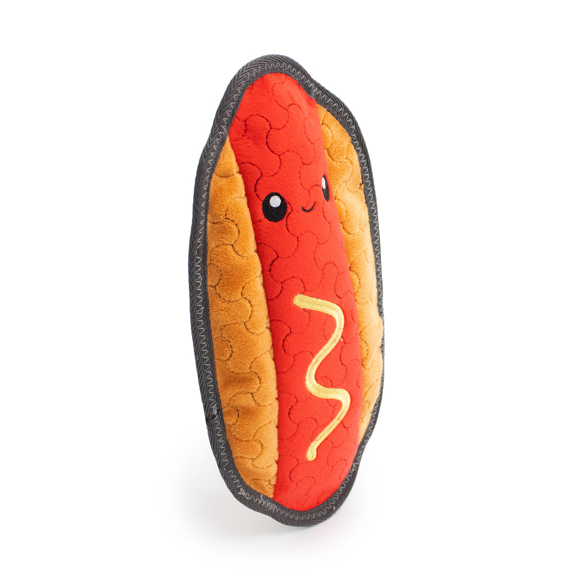 Giftable World Pet 8" Wiggly Wiener - plush dog toy with squeaker