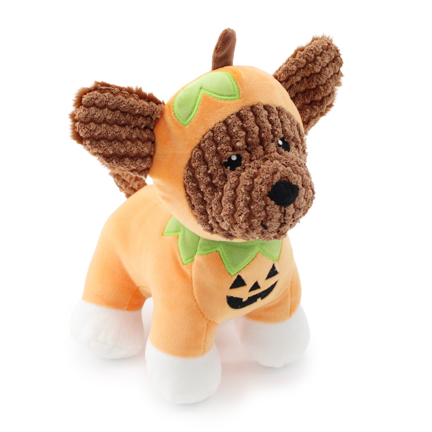 9" Jack O' Pup Yorkie w/ Squeaker & Crinkle