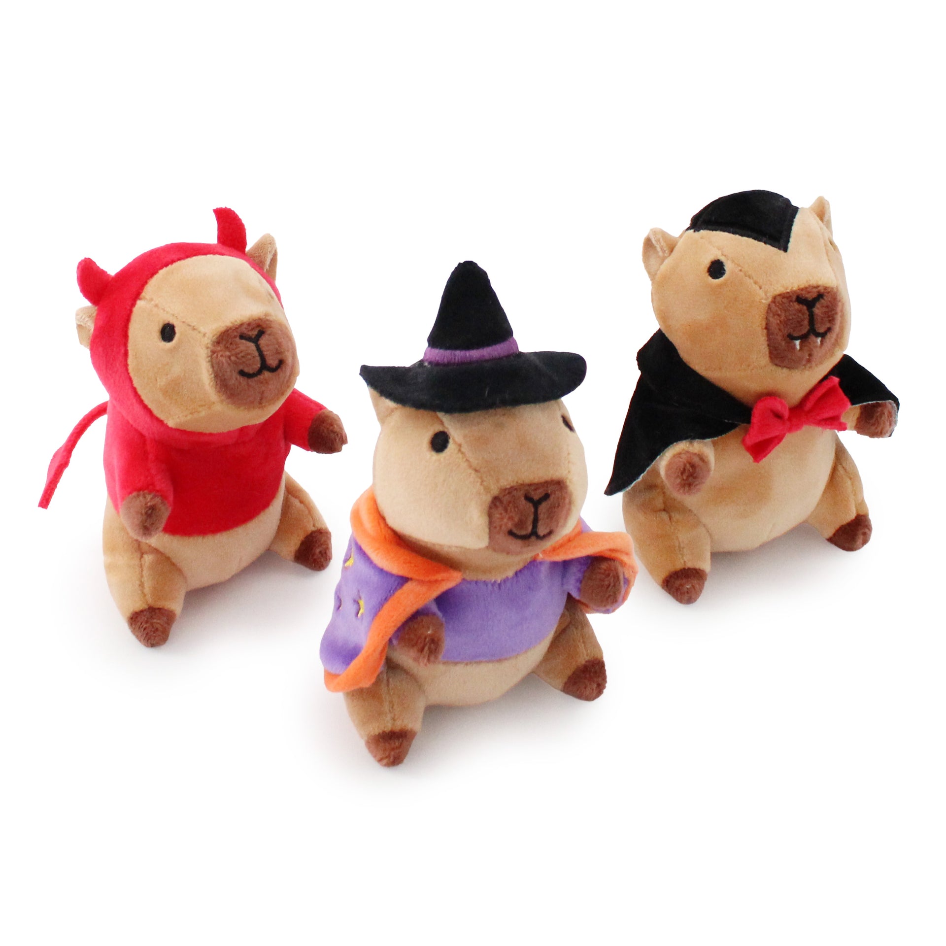 4" Spooky BooBaras w/ Squeaker - 3 pack