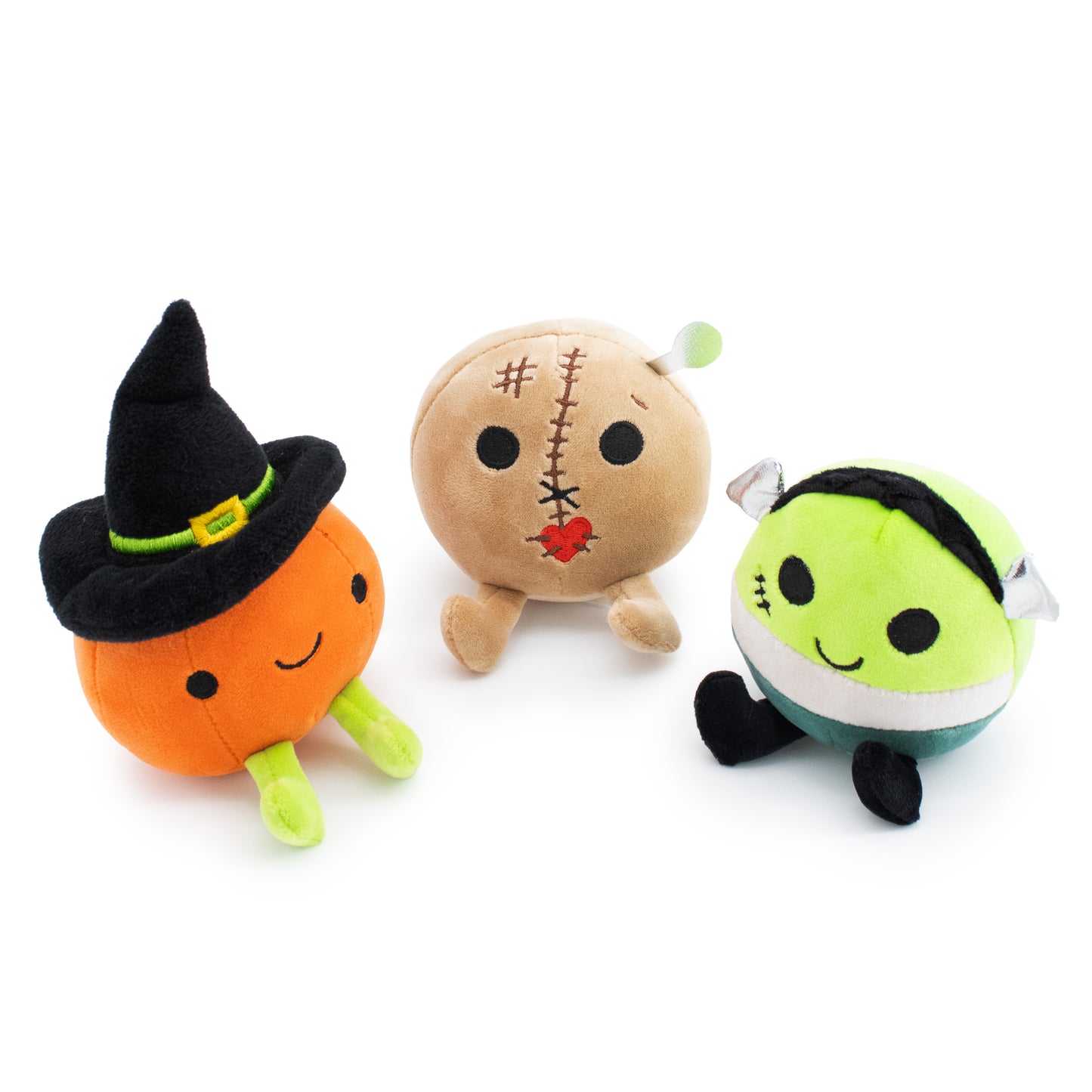3.5" Monster Bash w/Squeaker - 3 Pack