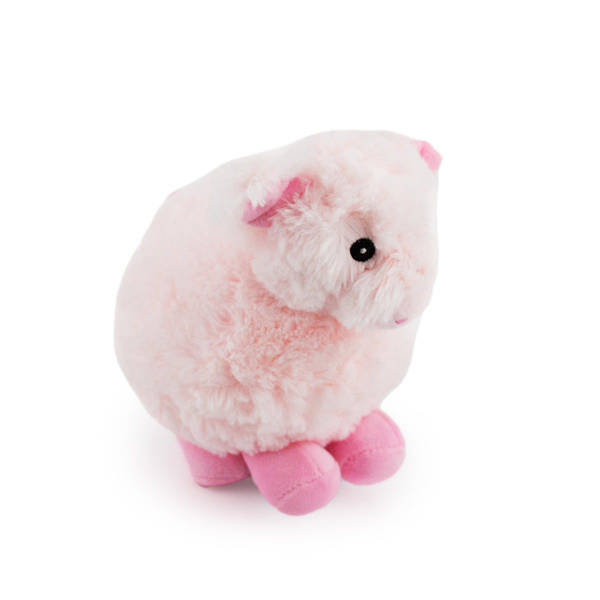 Giftable World Pet 7" Pebbles Piglet W/ Squeaker Ball - plush dog toy with squeaker ball