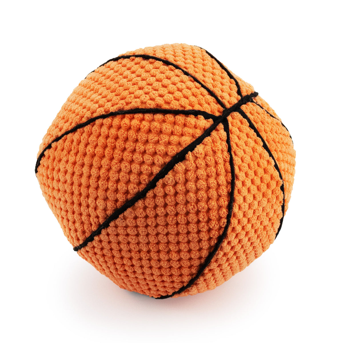 Giftable World Pet Corduroy Basketball basketball-inspired plush dog toy