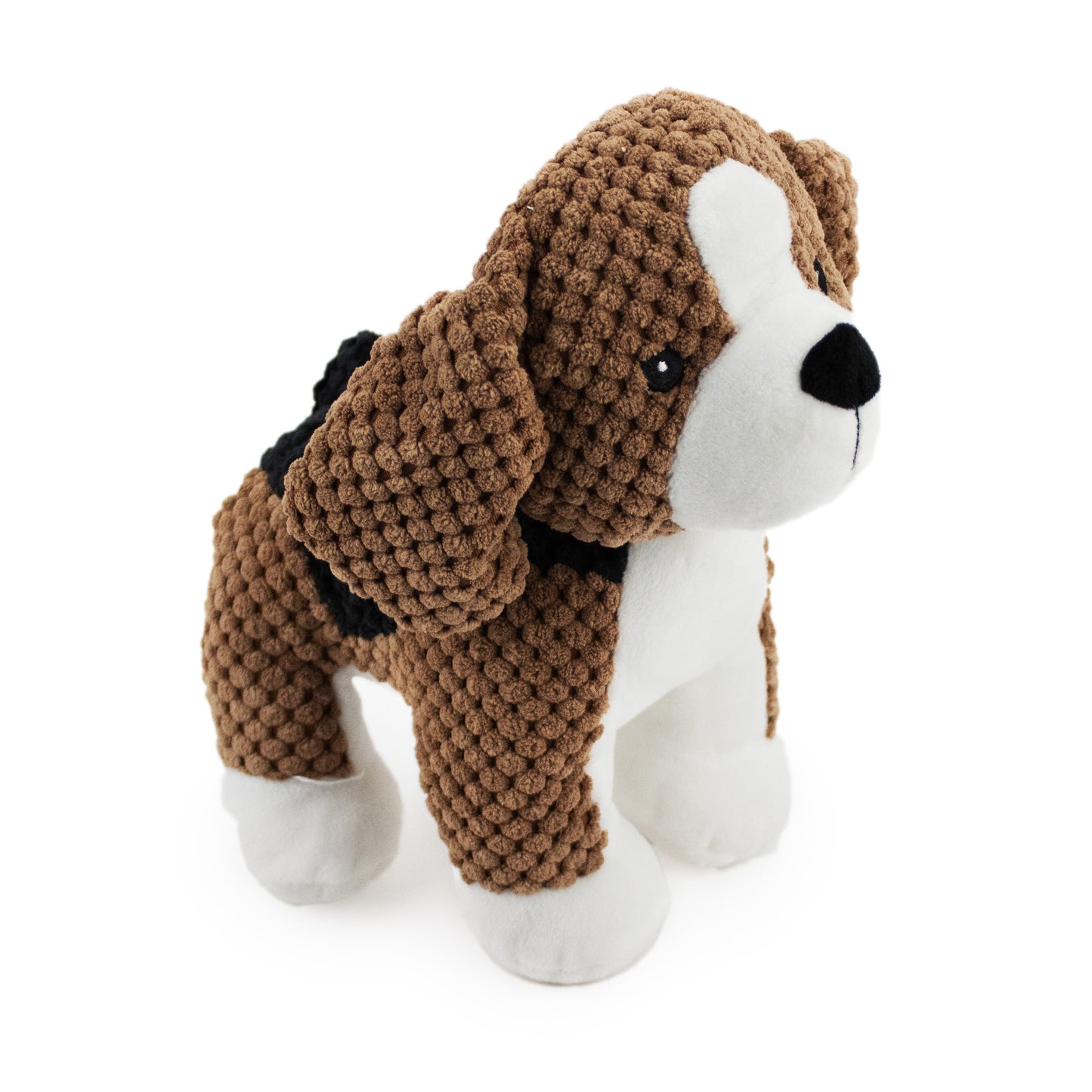 6.5" Snorky Terriers w/ Squeaker & Crinkle - 2 Pack plush dog toy with soft fabric, designed for gentle play and cuddling