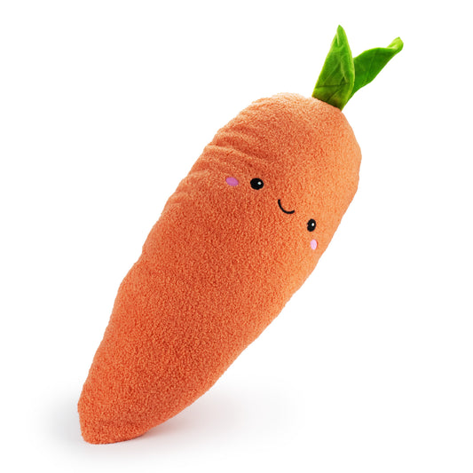 Giftable World Pet 33" Jumbo Carrie Carrot w/ Squeaker & Crinkle - plush dog toy with squeaker and crinkle