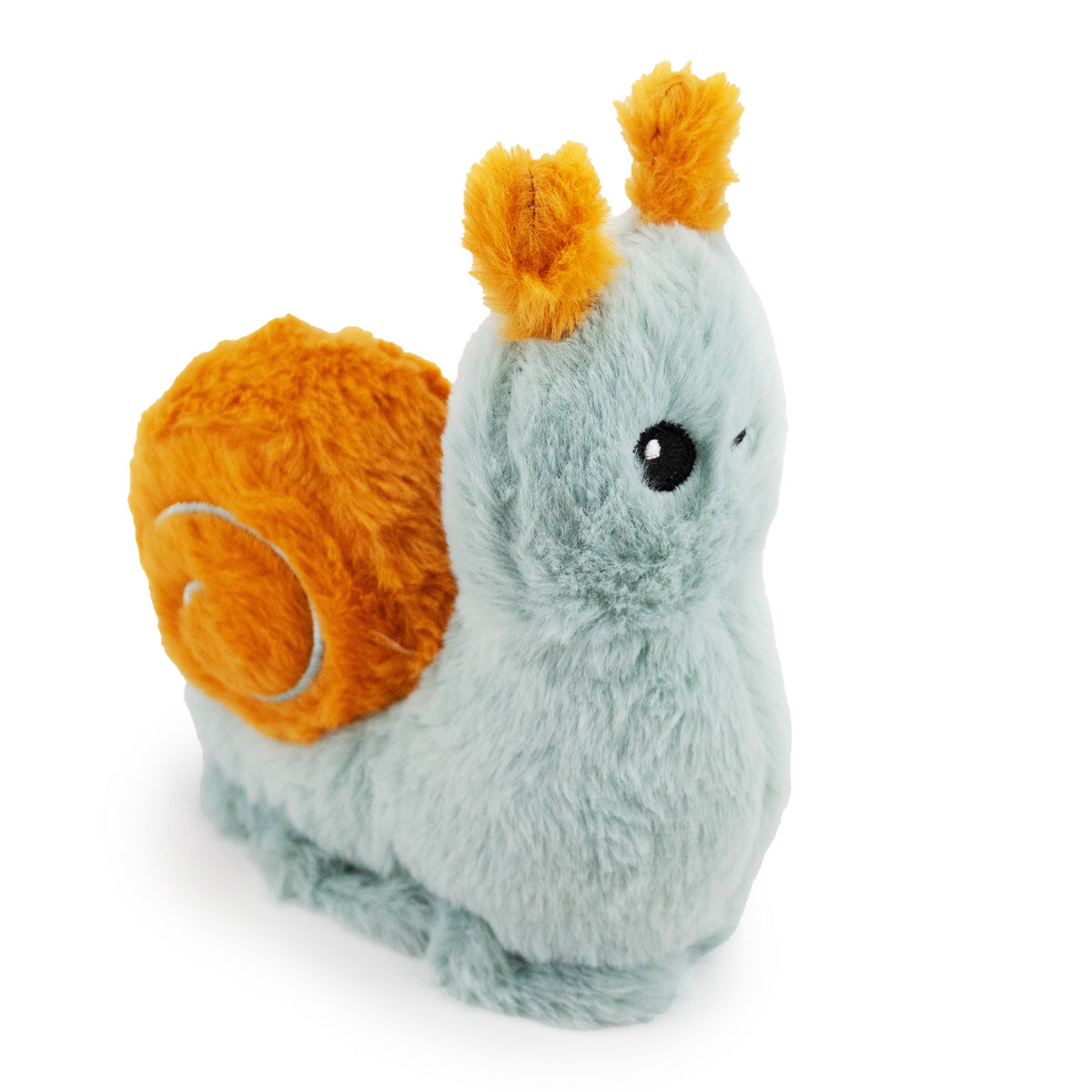 Giftable World Pet 8" Sally Snail w/ Squeaker & Crinkle - plush dog toy with squeaker and crinkle