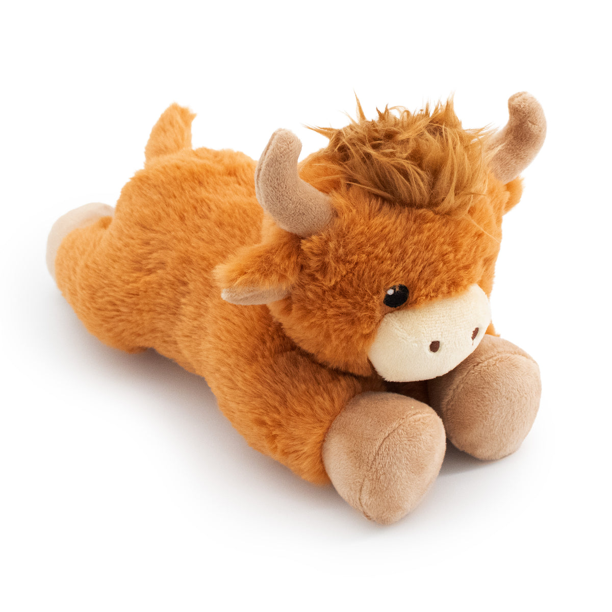 Giftable World Pet 8" Bessie Moo w/ Squeaker & Crinkle - plush dog toy with squeaker and crinkle