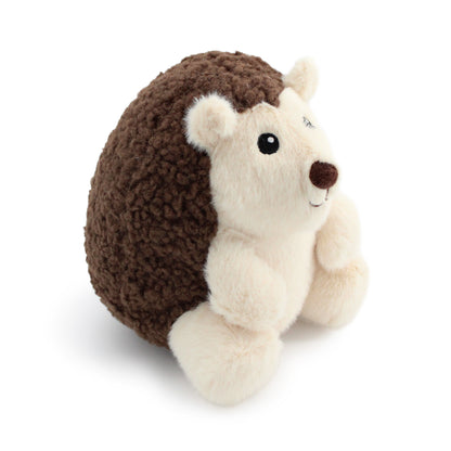 8" Quilbert w/ Squeaker Ball plush dog toy with soft fabric, designed for gentle play and cuddling