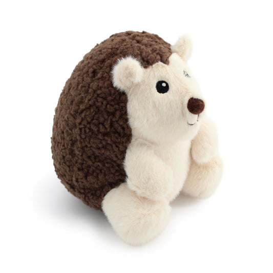 8" Quilbert w/ Squeaker Ball plush dog toy with soft fabric, designed for gentle play and cuddling