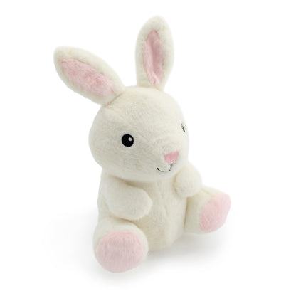 6" Puddin' w/ Squeaker Ball plush dog toy with soft fabric, designed for gentle play and cuddling