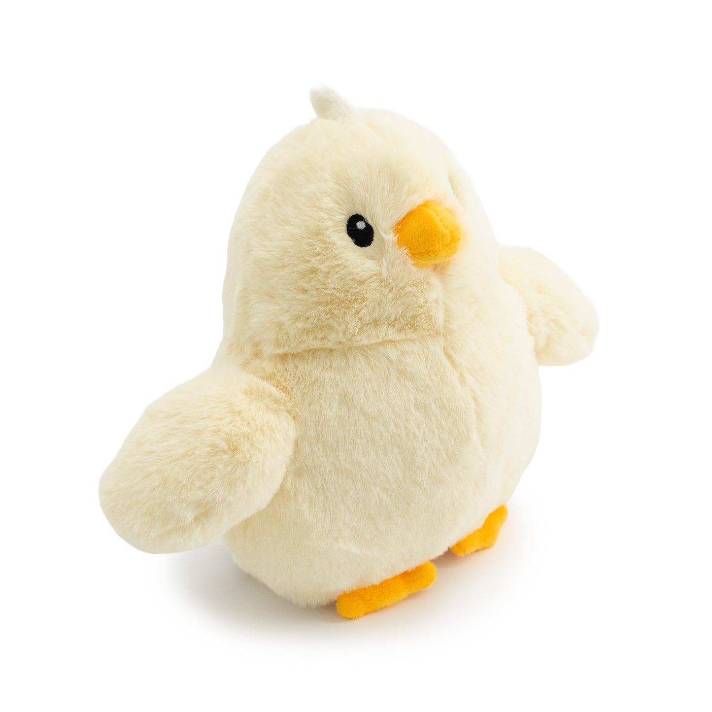 9" Puddlefoot w/ Squeaker Ball plush dog toy with soft fabric, designed for gentle play and cuddling