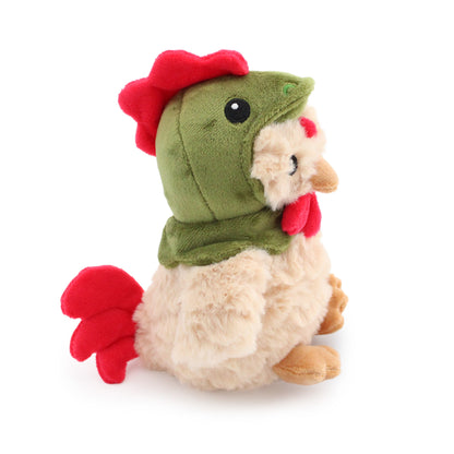 7" Cluckasaurus w/ squeaker ball & Crinkle