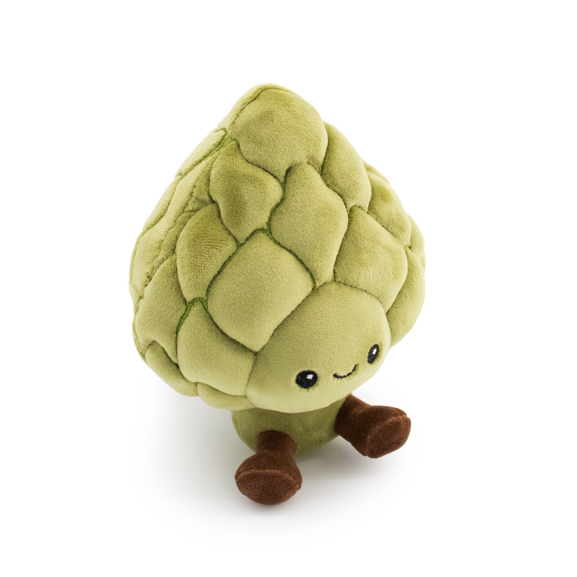 6" Artie Chokey w/ Squeaker & Crinkle plush dog toy with soft fabric, designed for gentle play and cuddling