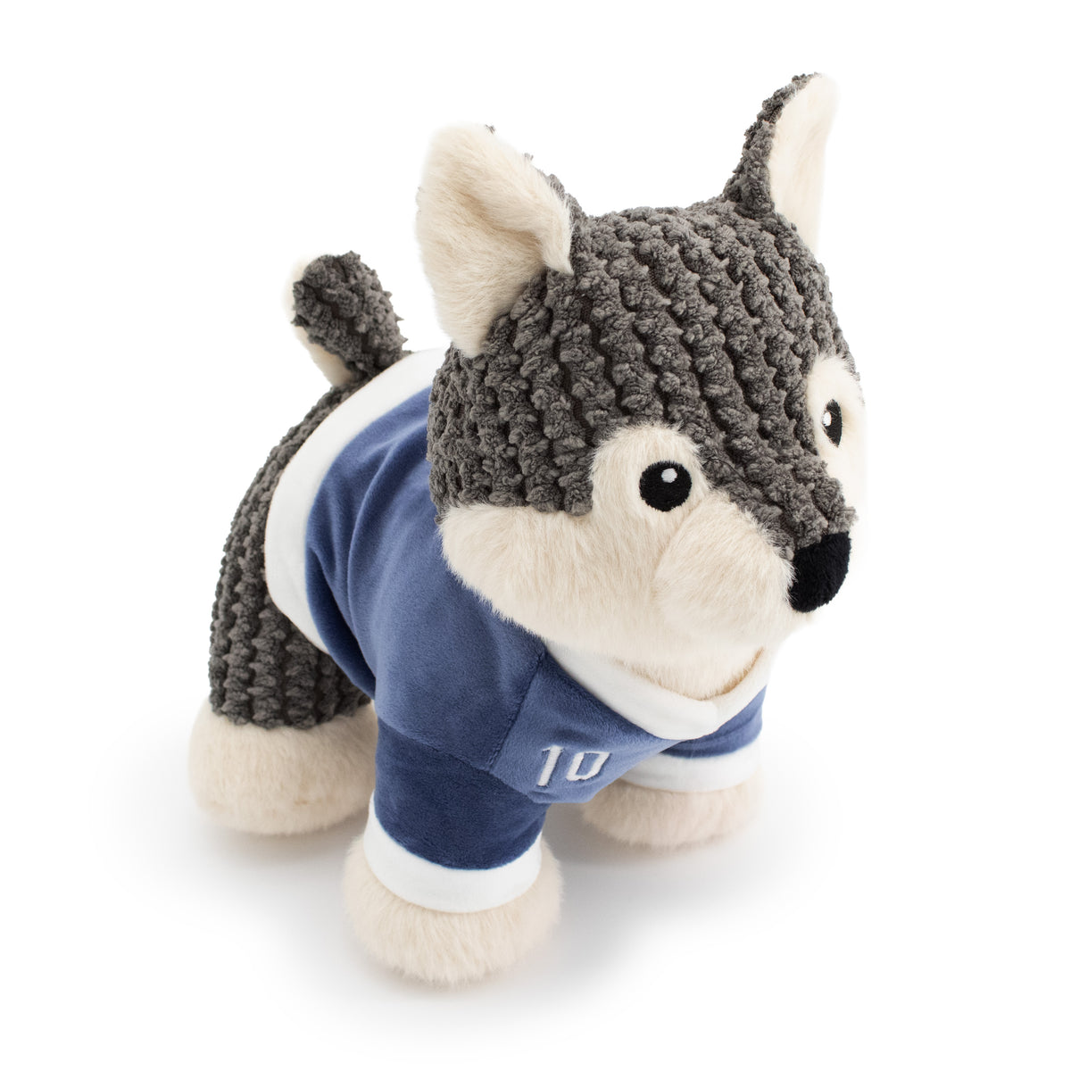 Giftable World Pet Paw-naldo soccer-inspired plush dog toy