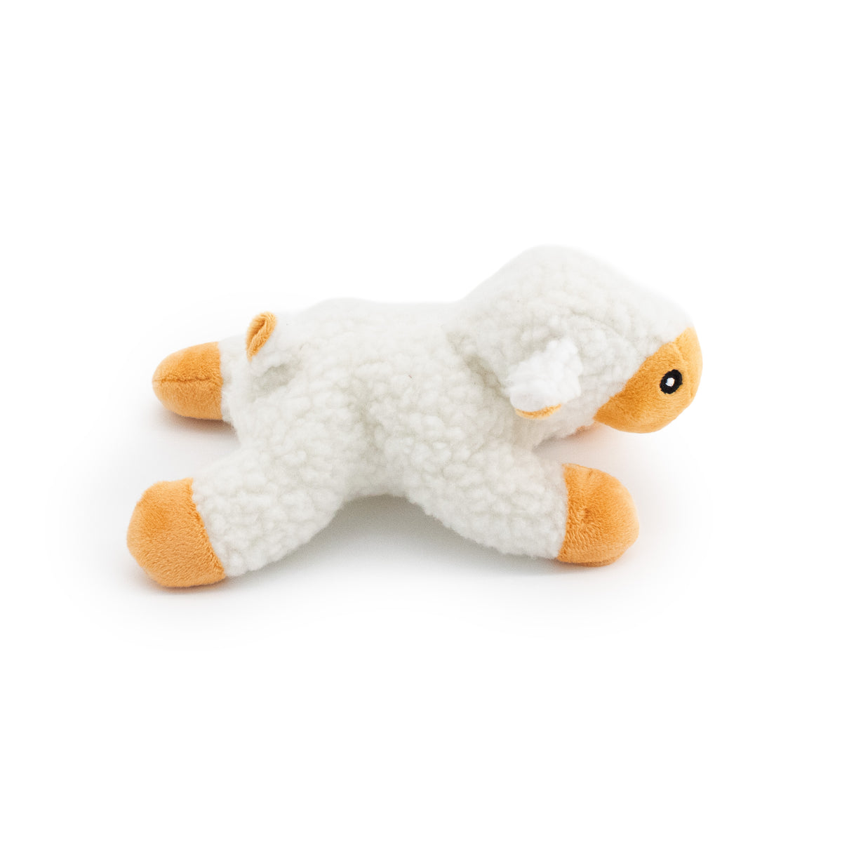 7" Wee Pig & Lamb - 2 Pack plush dog toy with soft fabric, designed for gentle play and cuddling
