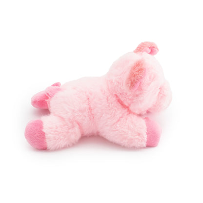 7" Wee Pig & Lamb - 2 Pack plush dog toy with soft fabric, designed for gentle play and cuddling