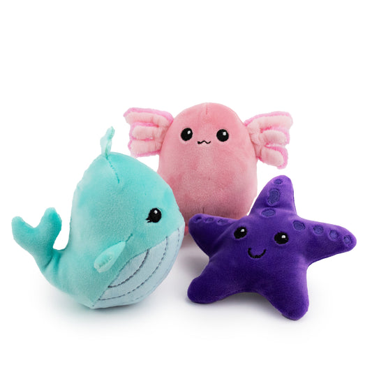 Giftable World Pet 4" Bubble Buddies - plush dog toy with squeaker