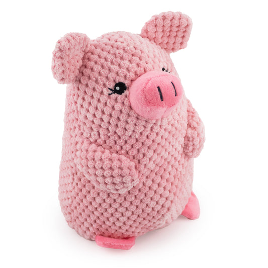 Giftable World Pet 8" Tubby Piglet - plush dog toy with squeaker and crinkle