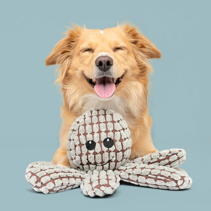 9" Ogi the Octopus w/ Squeaker & Crinkle - 2 Asst
